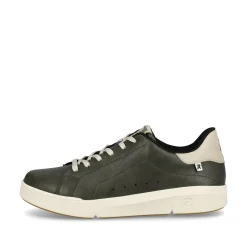 Rieker Damen Sneaker Low khaki grey