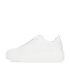 Rieker Damen Sneaker Low crystal white