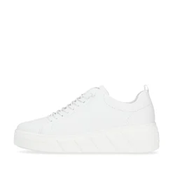 Rieker Damen Sneaker Low crystal white