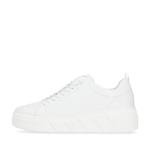 Rieker Damen Sneaker Low crystal white