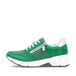 Rieker Damen Sneaker Low grasgrün