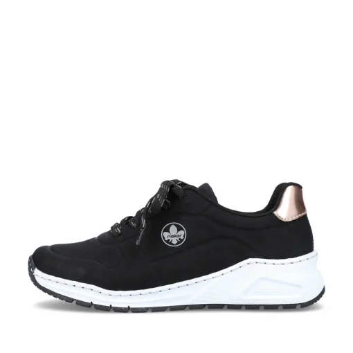 Rieker Damen Sneaker Low nachtschwarz