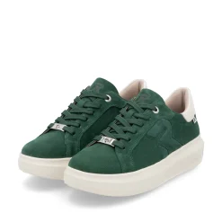 Rieker Damen Sneaker Low waldgrün