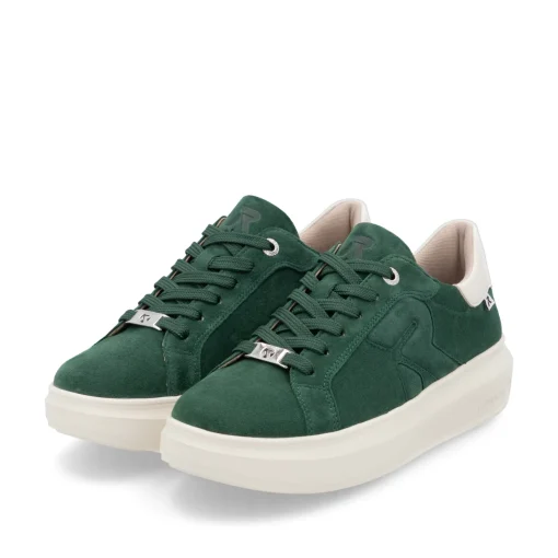 Rieker Damen Sneaker Low waldgrün