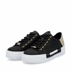 Rieker Damen Sneaker Low graphitschwarz