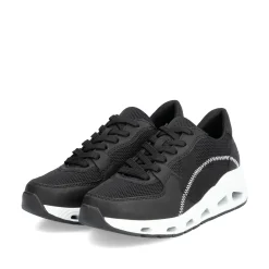Rieker Damen Sneaker Low nachtschwarz