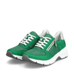 Rieker Damen Sneaker Low grasgrün