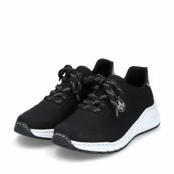 Rieker Damen Sneaker Low nachtschwarz