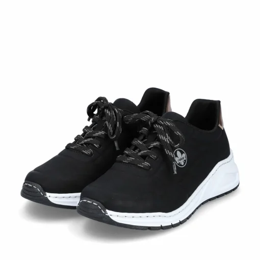 Rieker Damen Sneaker Low nachtschwarz