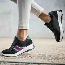 Rieker Damen Sneaker Low asphaltschwarz
