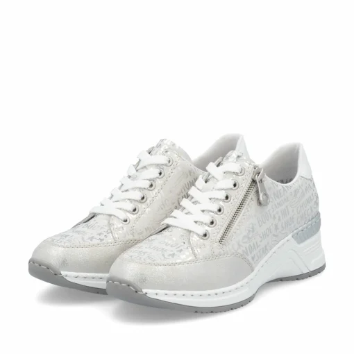 Rieker Damen Sneaker Low hellbeige