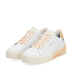 Rieker Damen Sneaker Low crystal-white apricot