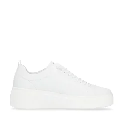 Rieker Damen Sneaker Low crystal white