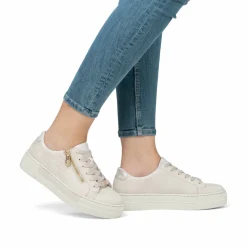 Rieker Damen Sneaker Low altweiss