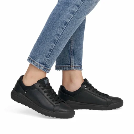 Rieker Damen Sneaker Low midnight black