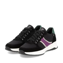 Rieker Damen Sneaker Low asphaltschwarz