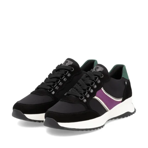 Rieker Damen Sneaker Low asphaltschwarz