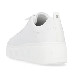 Rieker Damen Sneaker Low crystal white
