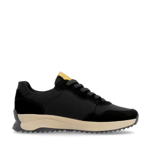 Rieker Damen Sneaker Low asphaltschwarz