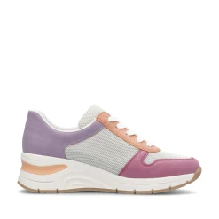 Rieker Damen Sneaker Low beige-mehrfarbig