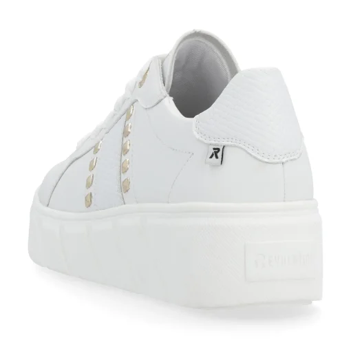 Rieker Damen Sneaker Low diamond white