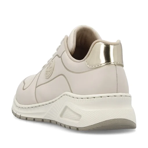 Rieker Damen Sneaker Low hellbeige