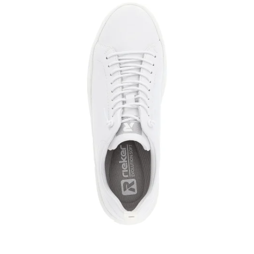Rieker Damen Sneaker Low crystal white