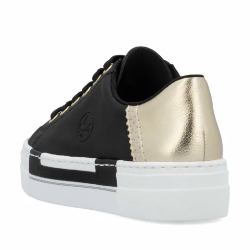 Rieker Damen Sneaker Low graphitschwarz