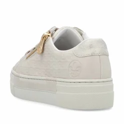 Rieker Damen Sneaker Low altweiss