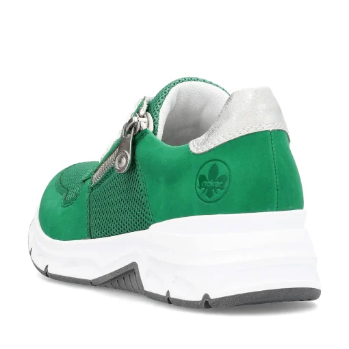 Rieker Damen Sneaker Low grasgrün