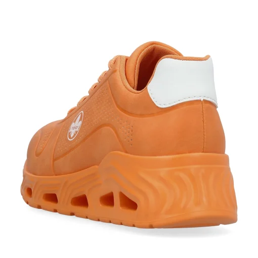 Rieker Damen Sneaker Low glutorange