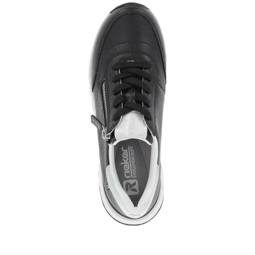Rieker Damen Sneaker Low urban black