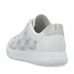 Rieker Damen Sneaker Low reinweiss