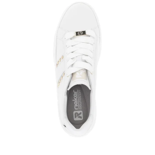 Rieker Damen Sneaker Low diamond white