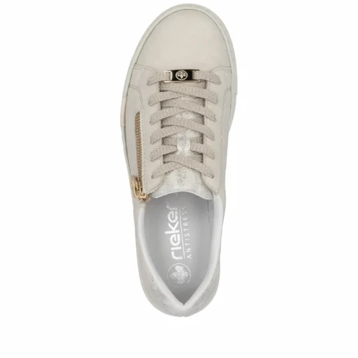 Rieker Damen Sneaker Low altweiss