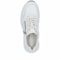Rieker Damen Sneaker Low kristallweiß