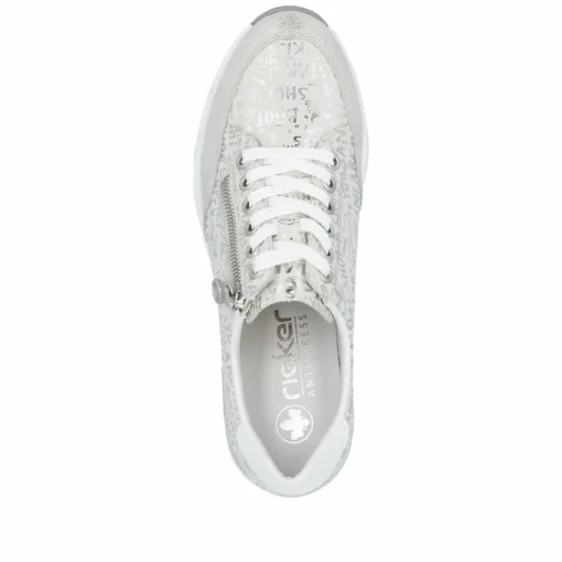 Rieker Damen Sneaker Low hellbeige