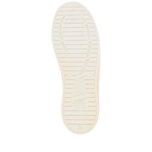 Rieker Damen Sneaker Low crystal-white apricot