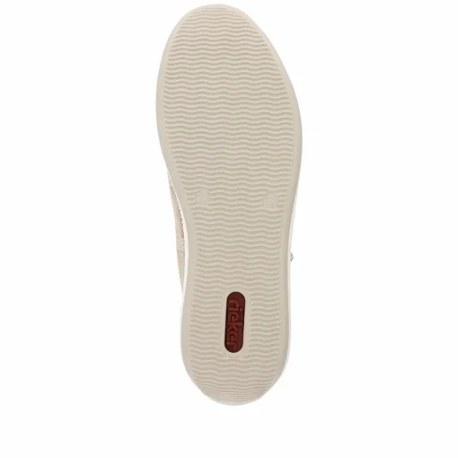 Rieker Damen Sneaker Low beige-multi-metallic