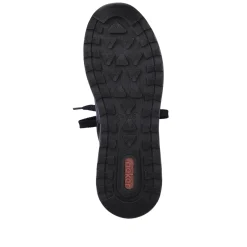 Rieker Damen Sneaker Low pazifikblau-braun