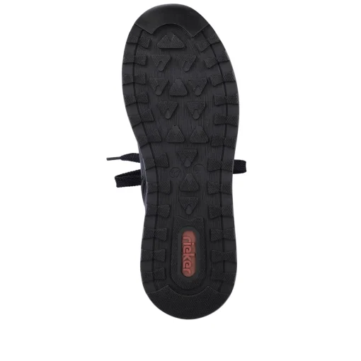Rieker Damen Sneaker Low pazifikblau-braun