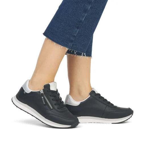 Rieker Damen Sneaker Low urban black