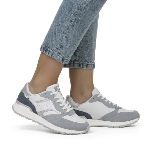 Rieker Damen Sneaker Low ocean blue