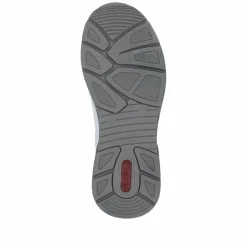 Rieker Damen Sneaker Low kristallweiß