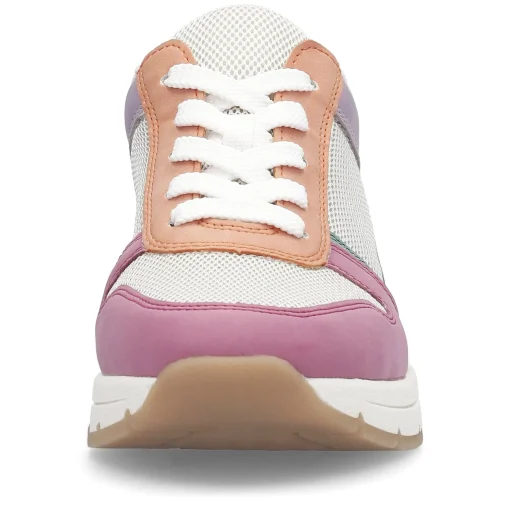 Rieker Damen Sneaker Low beige-mehrfarbig