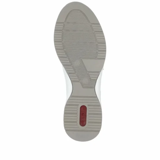 Rieker Damen Sneaker Low schwanenweiss