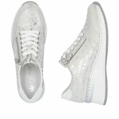 Rieker Damen Sneaker Low hellbeige