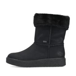 Rieker Damen Stiefeletten nachtschwarz