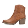 Rieker Damen Stiefeletten nougatbraun