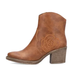 Rieker Damen Stiefeletten nougatbraun